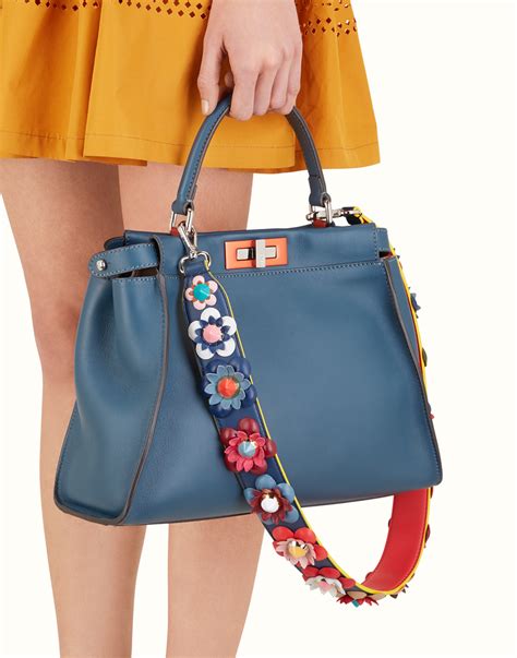 fendi strap you flowers|fendi sunshine shopper with strap.